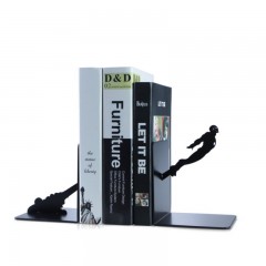 KALA 书立支架创意钢铁侠学生书夹简约书靠动漫书挡书板简易桌上书架