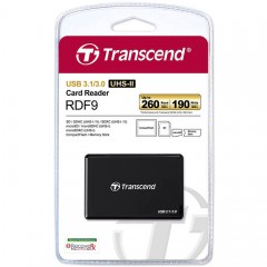 Transcend/创见 USB3.1多功能读卡器 支持UHS-II  RDF9K