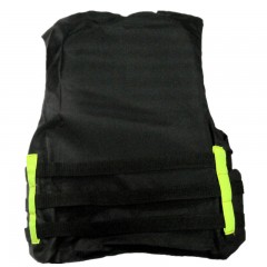 安丹迪 Adandyish带安全扣绿色儿童救生衣 游泳衣 带救生口哨 反光片 户外抗洪抢险防洪漂流安全用品