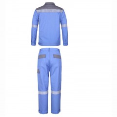 优普泰 UJD01001 防静电服套装 蓝灰色