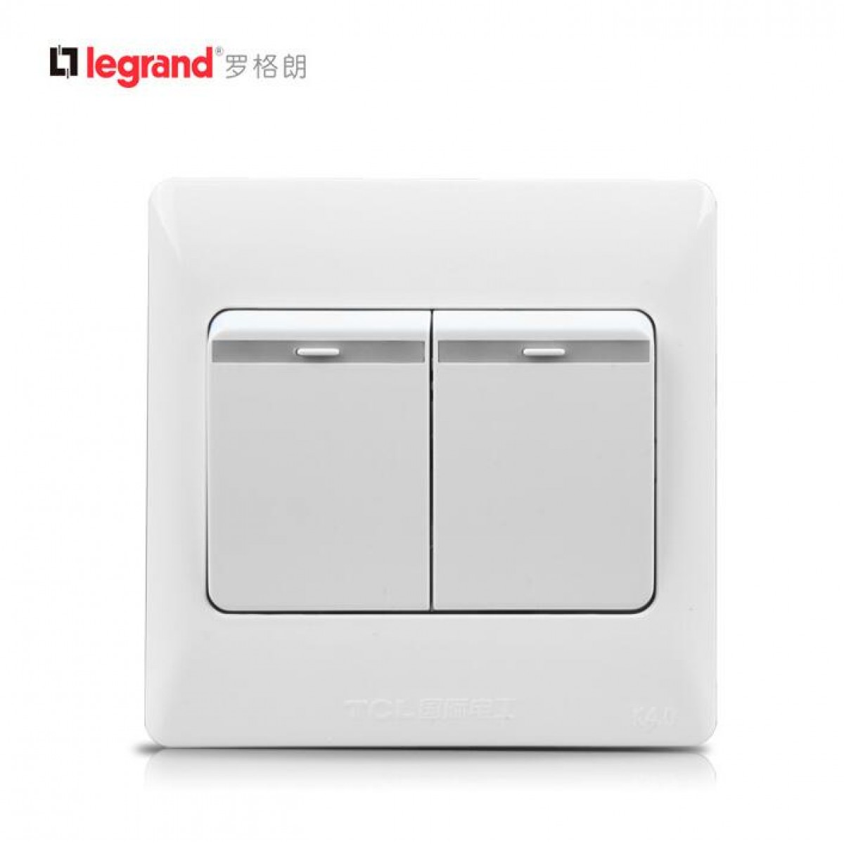 罗格朗 国际电工开关插座面板86型k4.