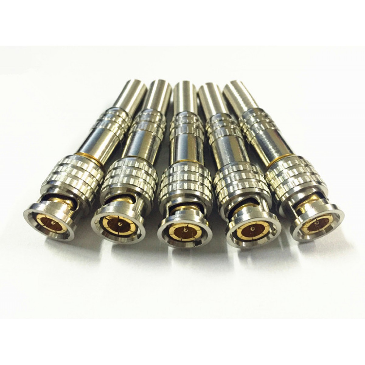 国产焊接式bnc接头监控摄像机配件视频线连接器q9头全铜