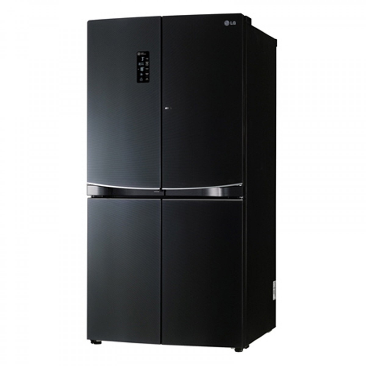 lg 双门中门触摸冰箱 gr-d24fbghl