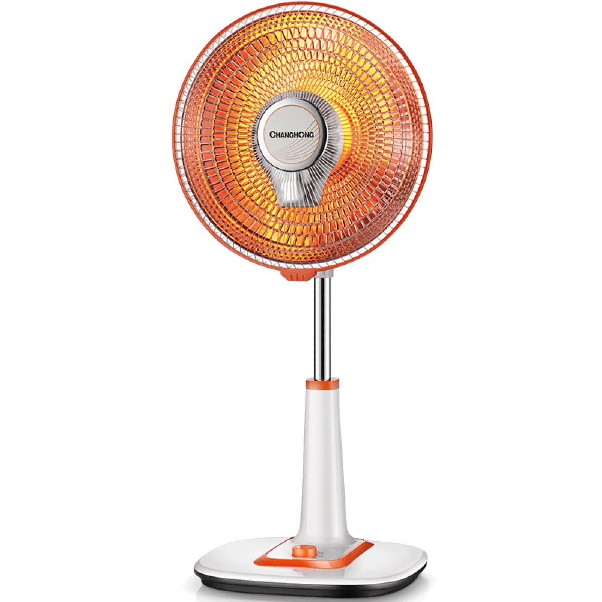 长虹 小太阳取暖器家用节能省电立式电热扇暖风机烤火炉摇头电暖气cdn
