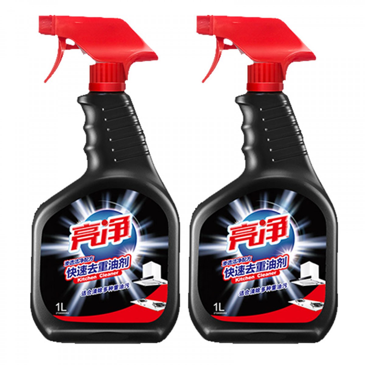 厨卫清洁用品条形条码: 亮净 快速去重油剂渗透洁净