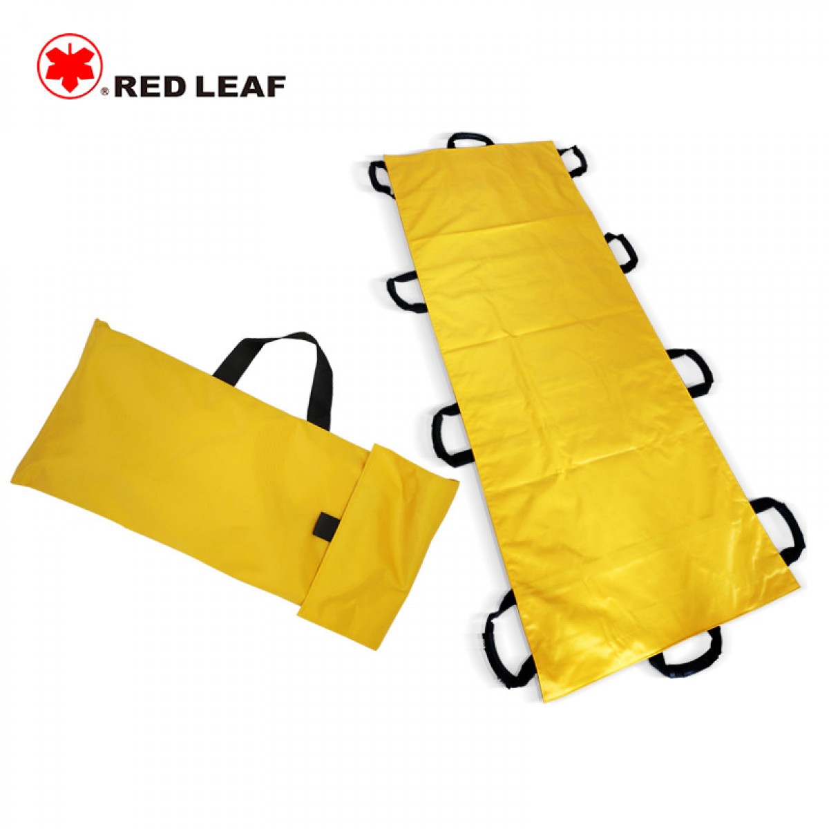 日新软担架尼龙布防水可折叠布担架医院用户外急救带包救援担架