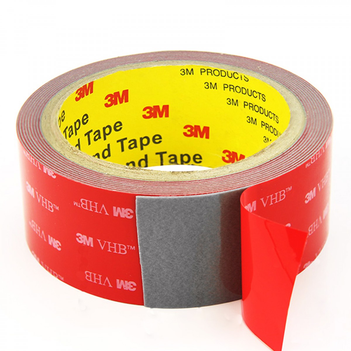3m vhb无痕泡棉双面胶带 耐高温 汽车粘胶 厚度0.8毫米 5608a-gf