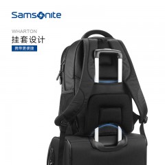 Samsonite/新秀丽 时尚休闲双肩包男高端商务背包潮轻电脑包 36B10