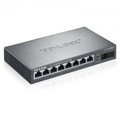 TP-LINK 单模单纤光纤收发器千兆1光8电双向数据监控 TL-FC318B-3