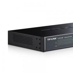 TP-LINK 24口全千兆POE以太网交换机加两个光口 TL-SG1226P