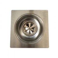 国产 卫生间地漏 不锈钢地漏 防堵防臭漏水 正方形地漏 可取盖子