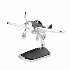 国产 太阳能飞机汽车上中控台高档车内饰品摆件创意装饰个性车载用品