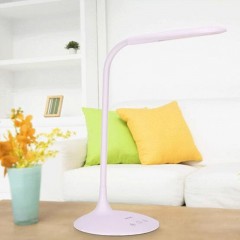 得力 台灯LED灯源笔筒式双光源照明灯内置电池触控开关USB接口4326