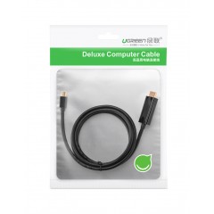 绿联 Mini DP转HDMI转换线4K版 迷你Displayport4K高清线 MD101