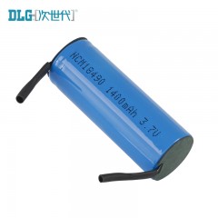次世代 电池组3.7V 1400mah DIY18490-两端加镍片