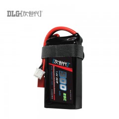 次世代 2S聚合物电池7.4V 2S25C-500T
