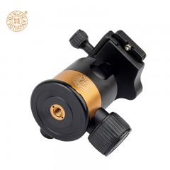 轻装时代 单反相机三脚架云台 全景360度刻度阻尼球型云台 Q10