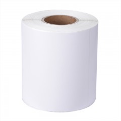 齐心  C6431 不干胶标签打印机空白优质铜版标签纸条码贴纸打可移胶