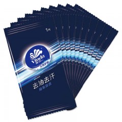 维达 去油去汗卫生湿纸巾VW1015便携式6包10片装