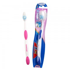 三笑 30支 S502 柔丝护龈 旋转柔丝软毛 成人牙刷