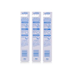 佳洁士 外柔内刚牙刷软毛6支 crest杯型磨圆刷毛背部舌苔清洁