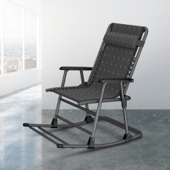 享趣 摇椅家用成人多功能摇摇椅折叠午休午睡逍遥阳台老人躺椅