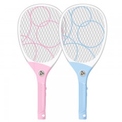 久量/DP USB安全充电式 电蚊拍LED灯苍蝇拍大号网面锂电池电灭蚊子拍1201