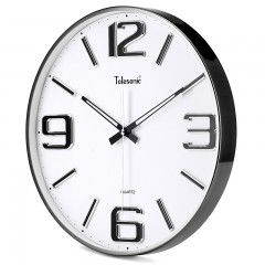 天王星 挂钟静音客厅创意挂表现代简约石英钟卧室床头钟表时钟欧式