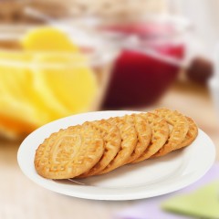 优冠 牛奶香脆饼干酥性饼干牛奶味500g休闲零食