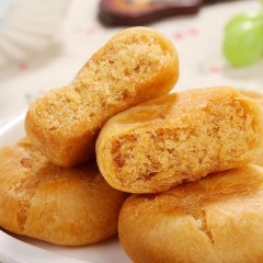 三只松鼠 黄金肉松饼456g肉松糕美味好吃办公室小零食烘烤面粉食品