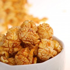 三只松鼠 爆米花150g 三只松鼠爆米花休闲零食焦糖/奶油椒麻味