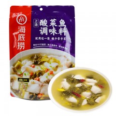 海底捞 火锅底料 上汤酸菜鱼调料酸辣底料360g水煮鱼调料