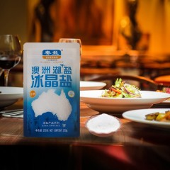 粤盐牌 加碘250g澳洲天然湖盐冰晶盐高端进口调料盐