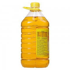 鲁花 食用油 5S 物理压榨花生油  4L