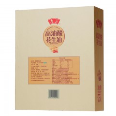 鲁花 高油酸花生油 750ml*2礼盒
