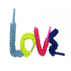 利临 打蜡汽车除尘掸子蜡刷蜡拖车刷子除尘掸子擦车拖把蜡掸子