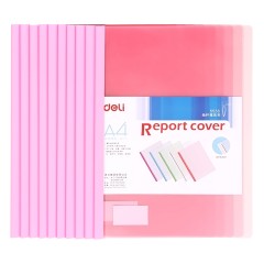 得力 文件夹抽杆夹报告夹拉杆夹资料夹 5538