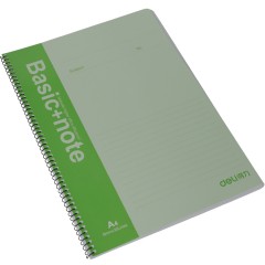得力 7688 螺旋本 线圈本 A4 60页 笔记本 软面抄学生文具