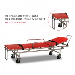 日新 救护车担架 医院用急救担架推车 低车位铝合金担架车 YDC-2A