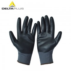 代尔塔 手套工地耐磨针织透气建筑搬运木工工业劳保手套201723