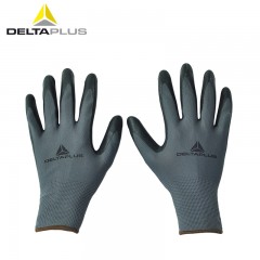 代尔塔 手套工地耐磨针织透气建筑搬运木工工业劳保手套201723