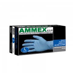 AMMEX/爱马斯 一次性橡胶手套加厚食品级餐饮家务手套 APFNC