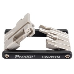 宝工 #39;skit 自行车扳手维修起子组合折叠套装