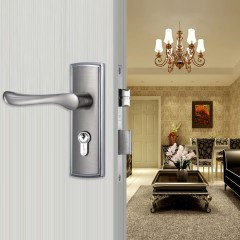 摩登五金 门锁三件套套装 室内门锁 合页 门吸 锁具