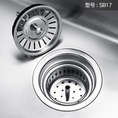 摩恩 厨房水槽下水器水池塞子洗菜盆下水配件洗碗池水漏提笼过滤器