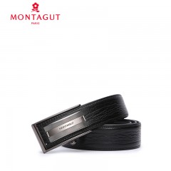 梦特娇 男士皮带休闲时尚自动扣腰带青年商务正装简约裤带70021