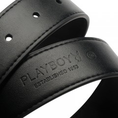 花花公子 皮带男腰带青年男士针扣中老年皮带学生韩版百搭个性裤带