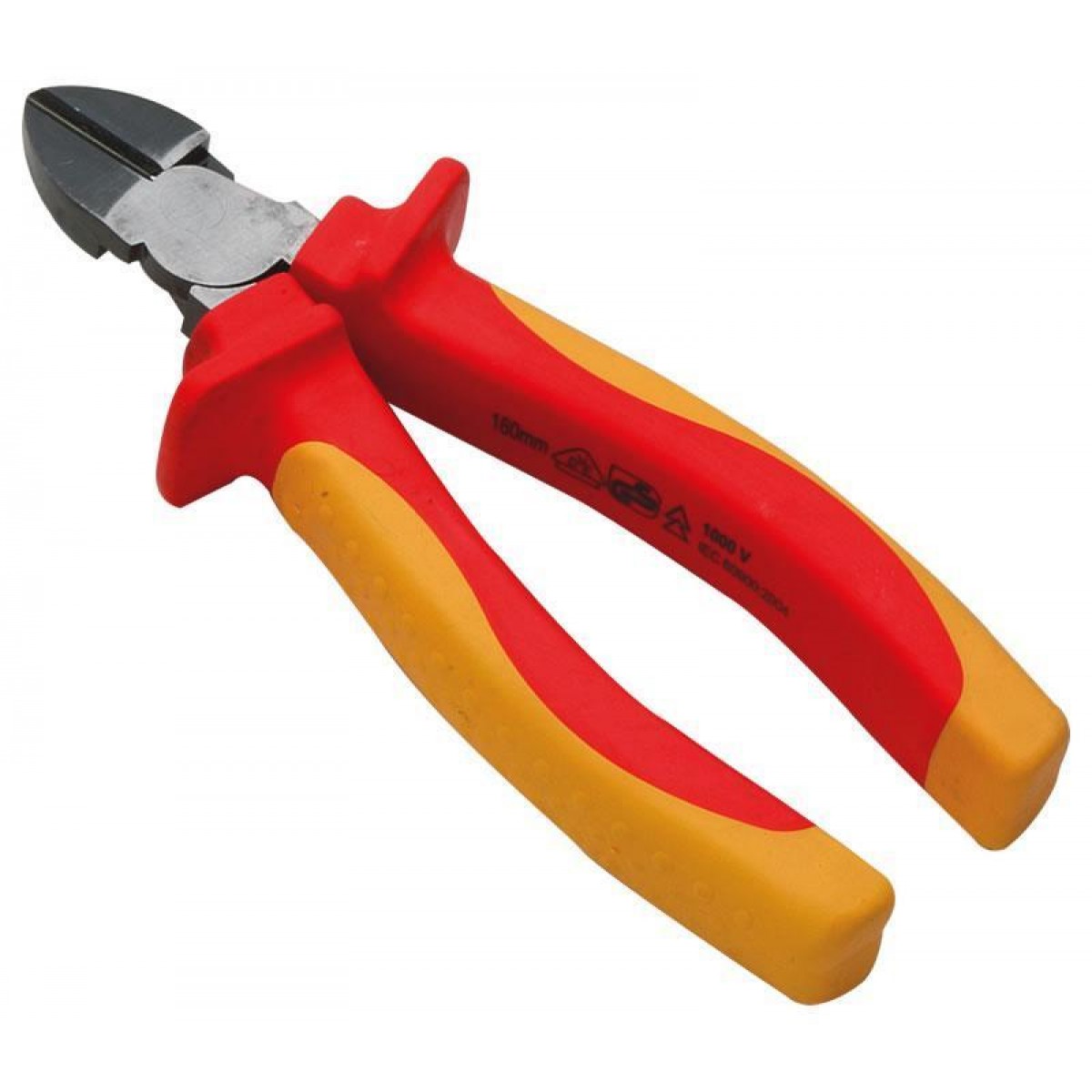 力易得绝缘斜嘴钳子斜口钳子6寸7寸