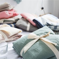 国产 水洗棉床笠单件全棉纯棉1.8米床罩套1.5m1.2