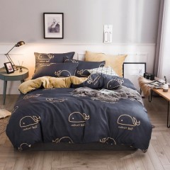 国产 冬季法兰绒四件套1.5m床单人加厚保暖被套